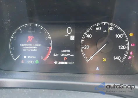 2025 Honda Odyssey Elite z USA, uszkodzony, nr VIN 5FNRL6H91SB049345